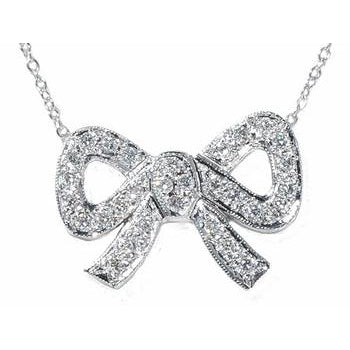 Medium Bow Necklace (as seen on