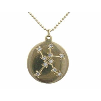 Cancer Zodiac Sign Necklace