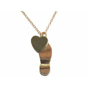Heart and Sole Necklace