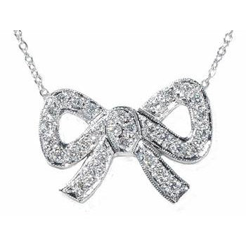 Medium Bow Necklace (as seen on 